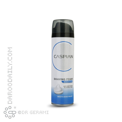 فوم اصلاح صورت مدل Sensitive کاسپین 200 میلی لیتری