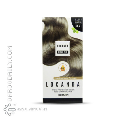 کیت رنگ مو بلوند دودی روشن سری دودی لوکاندا شماره 8.2