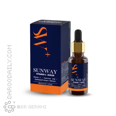 سرم مرطوب کننده پوست حاوی ویتامین C سان وی 30 میلی لیتری
