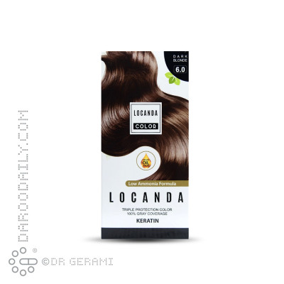 کیت رنگ مو بلوند تیره سری طبیعی لوکاندا شماره 6.0