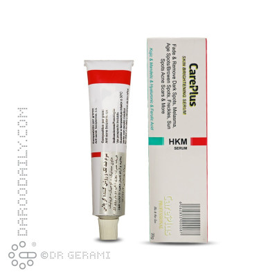 سرم ضد لک و روشن کننده پوست مدل HKM کر پلاس 20 گرمی