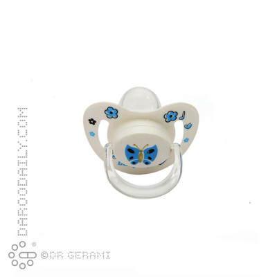 پستانک ارتودنسی طرح دار سیلیکونی بی بی لوکس کد 065