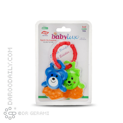 دندان گیر جغجغه ای عروسکی بی بی لوکس کد 146