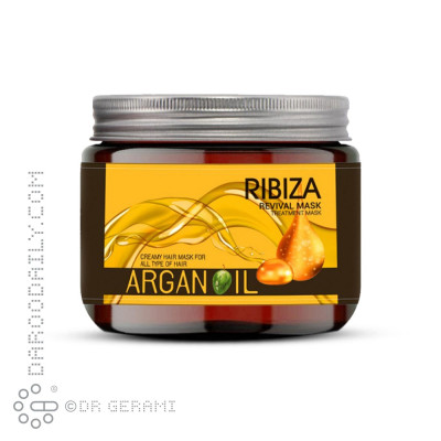 ماسک مو درمانی حاوی روغن آرگان ریبیزا 500 میلی لیتری