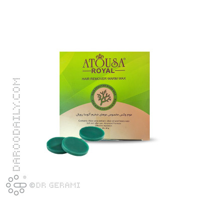 موم وکس موهای ضخیم آتوسا رویال 20 عددی