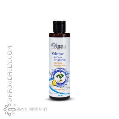 شامپو حجم دهنده و تقویت کننده موهای آسیب دیده وینا 200 میلی لیتری