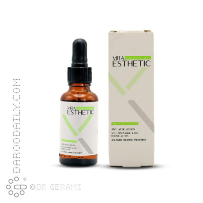 لوسیون ضد جوش ویرا استتیک 30 میلی لیتری