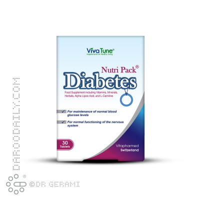قرص دیابتس نوتری پک ویواتیون 30 عددی