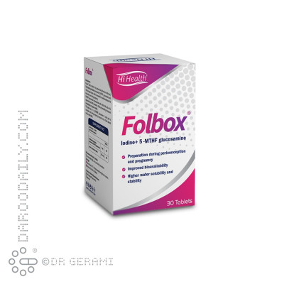 قرص فول باکس های هلث 30 عددی