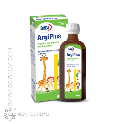 شربت آرژی پلاس کیدز یوروویتال ۲۰۰ میلی لیتری