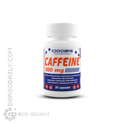 کپسول کافئین 200 میلی گرمی دوبیس 50 عددی