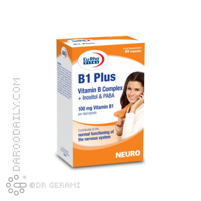 کپسول ویتامین B1 پلاس یوروویتال 60 عددی