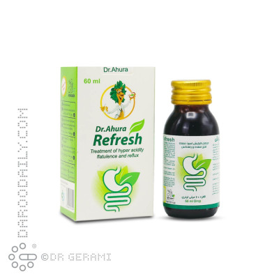 شربت رفرش اهورا دارو ۶۰ میلی لیتری