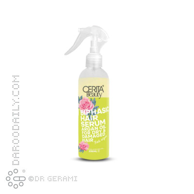 سرم دو فاز موهای خشک و آسیب دیده سریتا بیوتی ۲۳۰ میلی لیتری