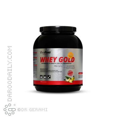 پودر پروتئین وی گلد موزی ویوا پاور 1400 گرمی