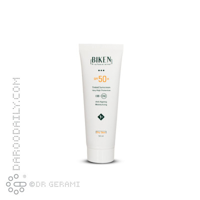 کرم ضد آفتاب رنگی پوست خشک SPF50 بیکن شماره +1