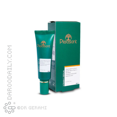 سرم روشن کننده پوست ویتامین C پلزنت 30 میلی لیتری