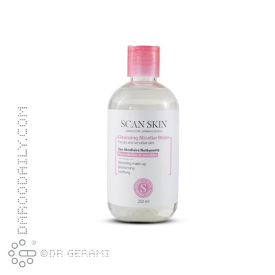 محلول میسلار واتر پوست خشک و حساس اسکن اسکین 250 میلی لیتری