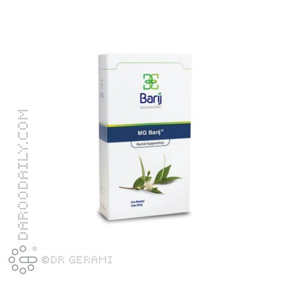 شیاف مقعدی ام جی باریج 14 عددی