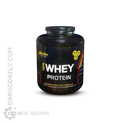 پودر پروتئین وی شکلاتی دکتر سان ۱۰۰۰ گرمی