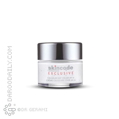 کرم روز سلول ساز پوست خشک SPF15 اسکین کد 50 میلی لیتری