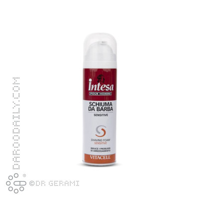فوم اصلاح پوست حساس آقایان مدل Vitacell اینتسا 300 میلی لیتری