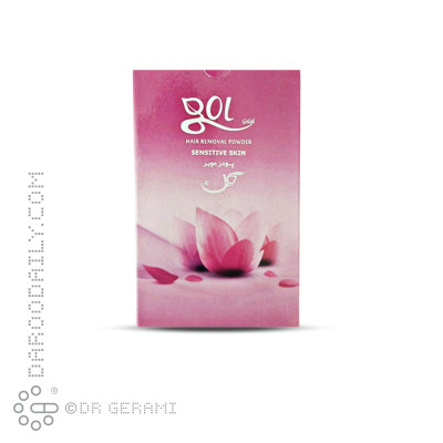 پودر موبر با ظرف پوست حساس گل ۵۰ گرمی