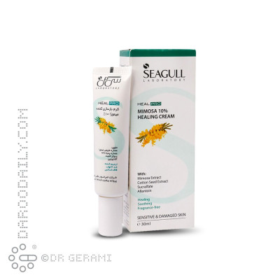 کرم ترمیم کننده پوست حساس 10 درصد میموزا سی گل 30 میلی لیتری