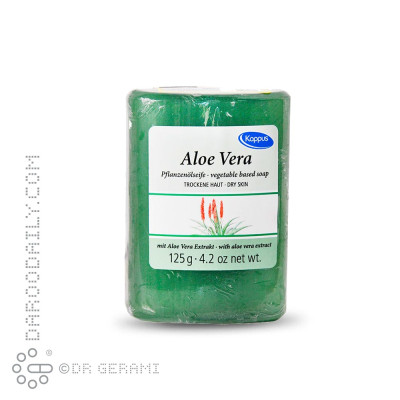 صابون پوست های خشک حاوی آلوئه ورا کاپوس 125 گرمی