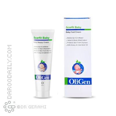 کرم تسکین دهنده پوست پای کودک مدل Scarfit الی ژن 100 میلی لیتری