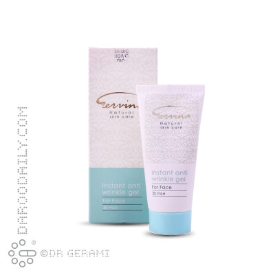 ژل ضد چروک فوری صورت سروینا 30 میلی لیتری