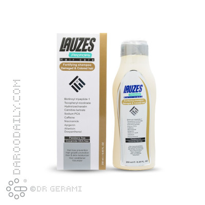 شامپو تقویت کننده موهای آسیب دیده لازس 250 میلی لیتری