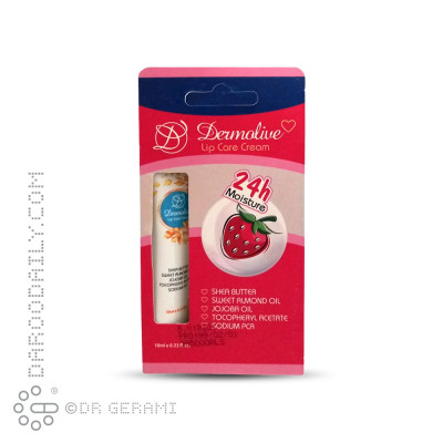 کرم نرم کننده رنگی لب درمولیو 10 میلی لیتری