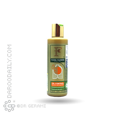 محلول میسلار واتر کنترل کننده چربی پوست چرب فلوس فلاور 200 میلی لیتری