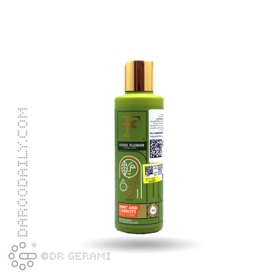 تونر کنترل کننده چربی صورت حاوی نعنا و هویج فلوس فلاور 200 میلی لیتری