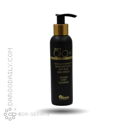 تونر پاک کننده آرایش خاویار سیاه وینا 150 میلی لیتری