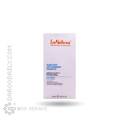 شامپو ضد شوره موهای خشک لاناتورا ۲۵۰ میلی لیتری