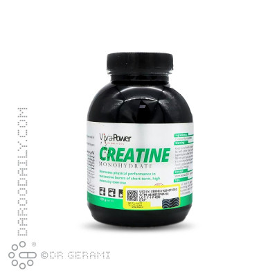 پودر کراتین مونوهیدرات ویوا پاور ۱۰۰ گرمی