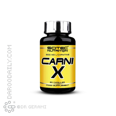 قرص ال کارنیتین کارنی ایکس سایتک نوتریشن ۶۰ عددی