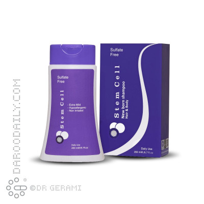 شامپو مو و بدن نوزاد استم سل 200 میلی لیتری