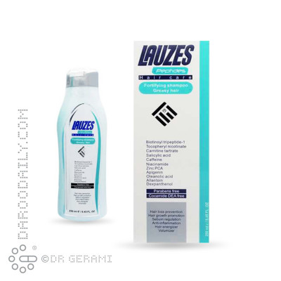 شامپو تقویت کننده موهای چرب لازس ۲۵۰ میلی لیتری