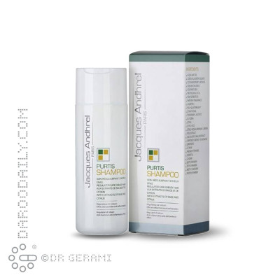 شامپو متعادل کننده موهای چرب مدل Purtis ژاک آندرل 200 میلی لیتری