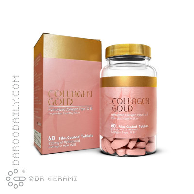 قرص کلاژن گلد آدریان 60 عددی
