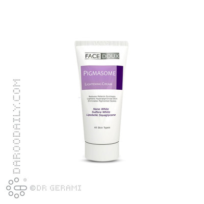 کرم روشن کننده صورت مدل Pigmasome فیس دوکس 30 میلی لیتری
