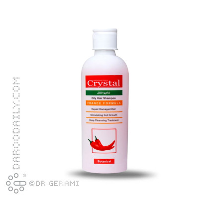 شامپو فلفل موهای چرب کریستال 400 میلی لیتری