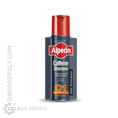 شامپو کافئین مدل C1 آلپسین ۲۵۰ میلی لیتری