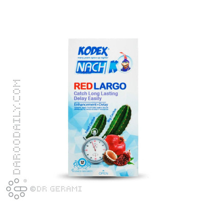 کاندوم تاخیری مدل Red Cactus کدکس 12 عددی