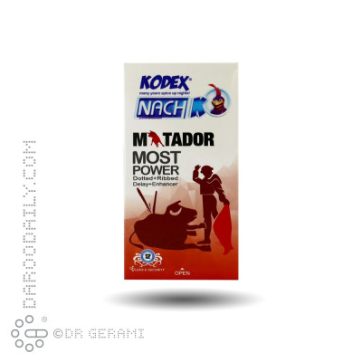 کاندوم خاردار و حلقوی مدل Matador کدکس 12 عددی