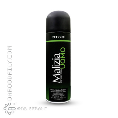 فوم اصلاح آقایان مدل Uomo Yetyver مالیزیا 300 میلی لیتری
