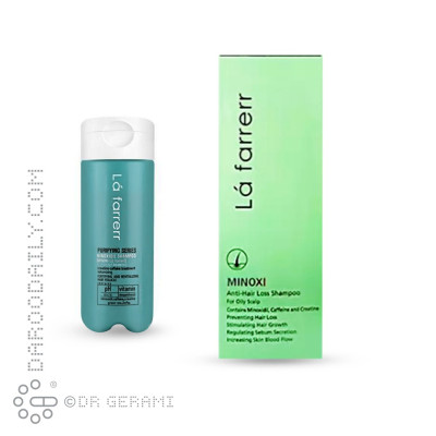 شامپو ضد ریزش موهای چرب ماینوکسی لافارر 250 میلی لیتری